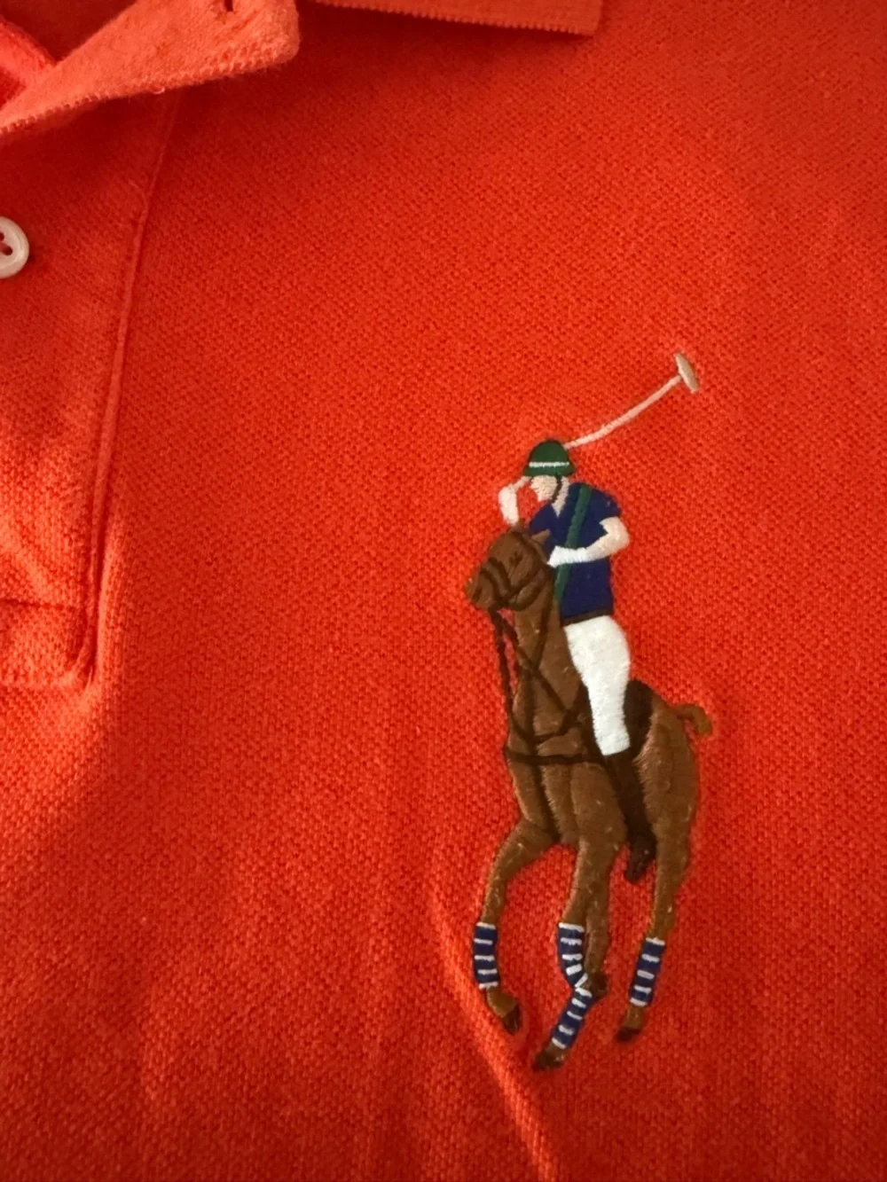 Ralph Lauren vibrant orange